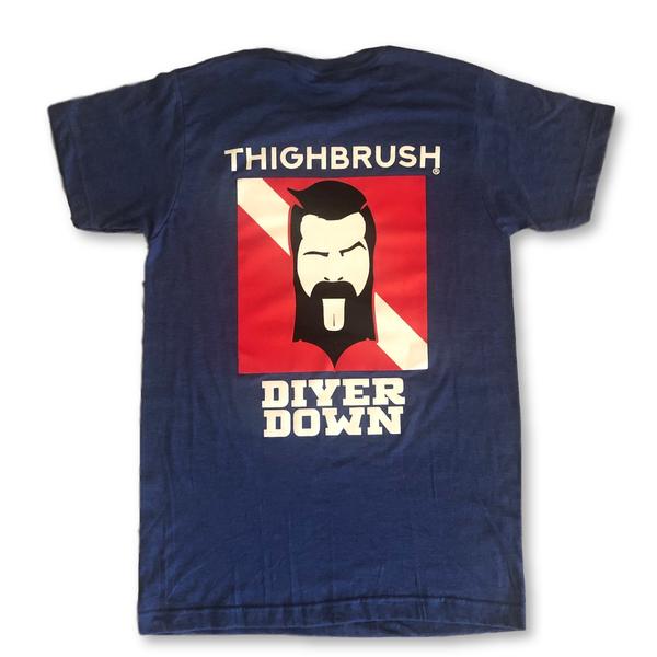 NEW DROP! Limited Edition THIGHBRUSH "Diver Down" - Men's T-Shirt