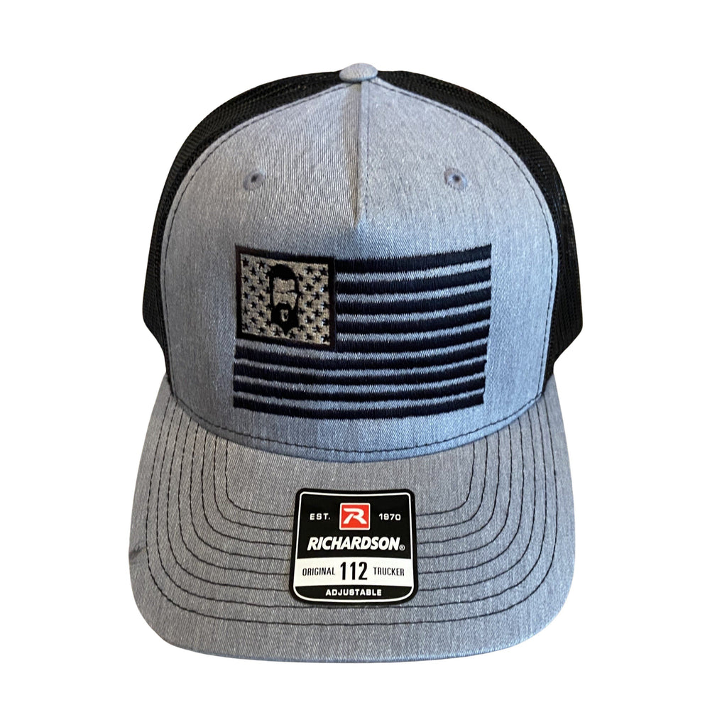 Brand New! THIGHBRUSH® Flag Trucker Snapback Hat