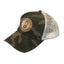 New THIGHBRUSH® APPAREL COMPANY Criss-Cross Ponytail Hats with Cork Logo Patch