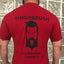 THIGHBRUSH "I'm Sexy and I Grow It" Men's T-Shirt - Cardinal and Black