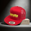 THIGHBRUSH® - LICKAMANIA - Flat Bill Trucker Snapback Hat - Red