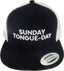 THIGHBRUSH® - SUNDAY TONGUE-DAY - Flat Bill Trucker Snapback Hat