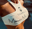 THIGHBRUSH® - Makes Me WET! - Women's Cropped Top - White