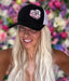 THIGHBRUSH® - LICK ME - Trucker Snapback Hat - Black and White