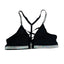 THIGHBRUSH® - Women's Criss Cross Front Bra - Black with Silver