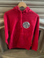 THIGHBRUSH® BEARD RIDING COMPANY - Unisex Hooded Sweatshirt - Red