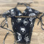 THIGHBRUSH® SWIM - LOGO BLAST - Women's Bikini Separates - Black