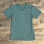 THIGHBRUSH® - Embroidered Men's V-Neck T-Shirt - Face Logo