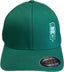 THIGHBRUSH® - FlexFit Hat - Kelly Green and White