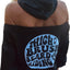 THIGHBRUSH® BEARD RIDING COMPANY - Women's Cold Shoulder Hooded Sweatshirt