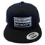 NO BEARD NO BOOTY® COLLECTION by THIGHBRUSH® - Trucker Snapback Hat - Black - Flat Bill