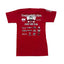 THIGHBRUSH® - 2ND ANNUAL 69 MILE "POKE-HER" RUN - Men's T-Shirt - Red