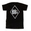 THIGHBRUSH® - 69% ER™ DIAMOND COLLECTION - Men's T-Shirt - Black
