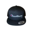 THIGHBRUSH® - CUNNILINGUS - Trucker Snapback Hat - Black - Flat Bill
