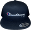 THIGHBRUSH® - CUNNILINGUS - Trucker Snapback Hat - Black - Flat Bill