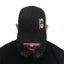 THIGHBRUSH® - FlexFit Hat - Black with Gold - #THIGHBRUSHNATION