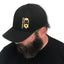 THIGHBRUSH® - FlexFit Hat - Black with Gold - #THIGHBRUSHNATION