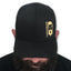 THIGHBRUSH® - FlexFit Hat - Black with Gold - #THIGHBRUSHNATION