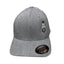 THIGHBRUSH® - FlexFit Hat - Heather Grey and White