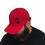 THIGHBRUSH® - FlexFit Hat - Red with Black - #THIGHBRUSHNATION