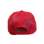 THIGHBRUSH® - LICKAMANIA - Flat Bill Trucker Snapback Hat - Red