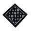 THIGHBRUSH® - LOGO BLAST - Bandana - Black or White