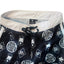THIGHBRUSH® - LOGO BLAST - Men's Board Shorts - Black