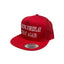 THIGHBRUSH® - MAKING FOREPLAY GREAT AGAIN - Flat Bill Trucker Snapback Hat - Red 2.0