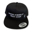 THIGHBRUSH® - MAKING FOREPLAY GREAT AGAIN - Trucker Snapback Hat - Black - Flat Bill