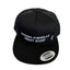 THIGHBRUSH® - MAKING FOREPLAY GREAT AGAIN - Trucker Snapback Hat - Black - Flat Bill