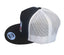 THIGHBRUSH® - NO INK NO PINK - Trucker Snapback Hat - Black and White - Flat Bill