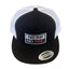 THIGHBRUSH® - NO INK NO PINK - Trucker Snapback Hat - Black and White - Flat Bill
