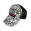 THIGHBRUSH® - NO INK NO PINK - Trucker Snapback or Ponytail Hat - White Leopard