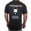 THIGHBRUSH® - BECAUSE I'M A GIVER - Men's T-Shirt - Charcoal Grey