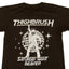 THIGHBRUSH® - SATURDAY NIGHT BEAVER - Men's T-Shirt - Black