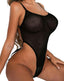 THIGHBRUSH® - Sheer Mesh Bodysuit - Black