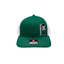THIGHBRUSH® - Trucker Snapback Hat - Green and White