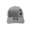 THIGHBRUSH® - Trucker Snapback Hat - Heather Grey and White