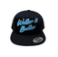 THIGHBRUSH® - WETTER IS BETTER - Flat Bill Trucker Snapback Hat - Black