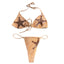 THIGHBRUSH® - Women's Star Cowgirl String Bikini - Tan