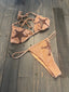 THIGHBRUSH® - Women's Star Cowgirl String Bikini - Tan