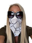 THIGHBRUSH® - X Marks the Spot - Gaiter Style Face Mask
