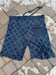 THIGHBRUSH® - X MARKS THE SPOT - Men's Board Shorts - Black