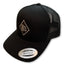 THIGHBRUSH® 69% ER DIAMOND COLLECTION - Trucker Snapback Hat - Black