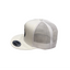 THIGHBRUSH® BEARD RIDING COMPANY - Flat Bill Trucker Snapback Hat - White with Black