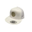 THIGHBRUSH® BEARD RIDING COMPANY - Flat Bill Trucker Snapback Hat - White with Gold