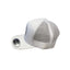 THIGHBRUSH® BEARD RIDING COMPANY - Trucker Snapback Hat - White with Silver
