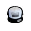 THIGHBRUSH® "HEAD LICKER IN CHARGE" - Trucker Snapback Hat - White and Black - Flat Bill