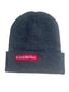 THIGHBRUSH® "#LickMeToo" Cuffed Beanies - Charcoal Grey
