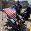 THIGHBRUSH® - STARS AND STRIPES - Water Repellent Motorcycle Cover and Sun Shade